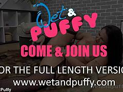 Wetandpuffy fills that pussy up!