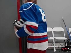 Oh My God, Big Ass Teen 18+ Tempts Cameraman With Outdoor Public Blowjob In Locker Room!