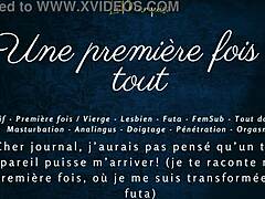 In this emotional tale, a first time for everything unfolds in French audio porn with futa elements.