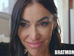 Stepmom Venus Seduces Juan in Witchy Halloween Hookup with Big Tits and Ass