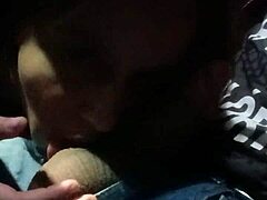 i sucked the uber guy's wet cock in the car for the fare