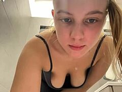 oh yeah, watch me squirting hard in the changing room with my big tits and horny teen pussy masturbating to orgasm