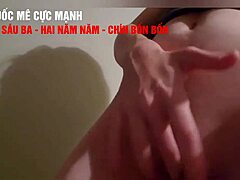 Vietnamese girl enjoys soothing relief