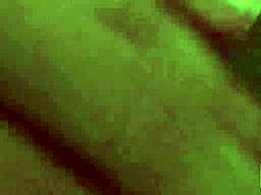 Russian brunette strips closeup pussy masturbation