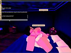 so i met this goth mommy with big tits and ass, riding cowgirl in roblox condo rp