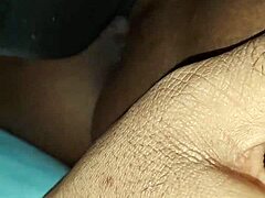 uh, like this tamil desi wife gettin her shaved pussy licked by hubby so good...