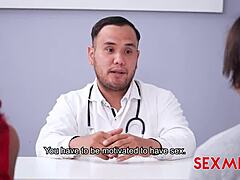 hey doctor, can you really handle my needs like this? yorgelis carrillo asks while getting quickie care