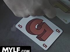 I love how busty big assed goddess bunny madison uses her magic pussy to help this horny stud