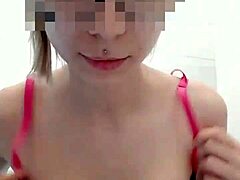 Who Wants to Play with My Small Tits in Bathroom Boldly