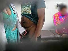 Indian Doctor Having Sex With A Patient While Nurse Sits Nearby!