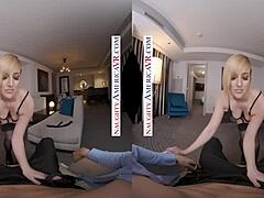 naughty america presents kate england who fucks you in vr with blowjob and stockings