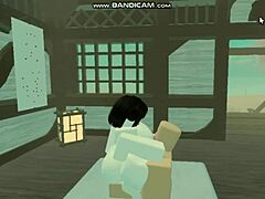 Random low quality Roblox sex! Baddie gets fucked by noob!