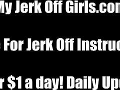 I crave jerking off while watching the hot girl next door in this pov handjob fetish session.