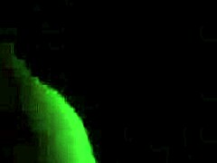 Deep throat contrasts with huge ass fucking on Halloween night