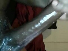 Big Black Cock Cum Surprise with Huge Load