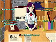 Alright, time to get that tutorial girl topless in this monster girl incursion game level zero