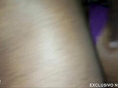 So this big black cock dude bends over the old prostitute for doggystyle while her cuckold hubby films everything.