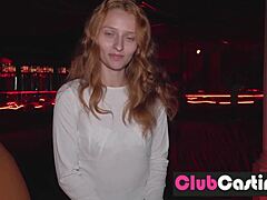 Shy Redhead Auditions For Stripper Role By ClubCastings