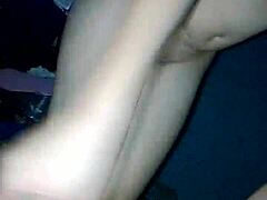 Amateur with big ass gets hardcore creampie in homemade sex