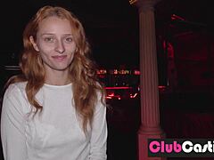 Shy Redhead Auditions For Stripper Role By ClubCastings