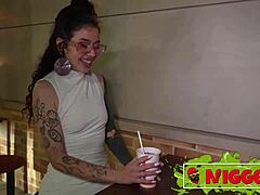 Little 18+ Fedora Morelli Debuts With Forked Tongue And Open Ass In Interracial Anal Casting