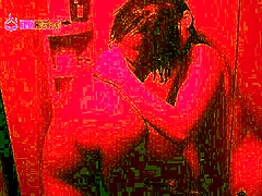 Curvy Brazilian Latina with big natural tits enjoys rough interracial anal with big black cock in shower