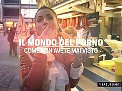I feel so excited watching Priscilla Salerno return in this Italian milf casting documentary episode 02