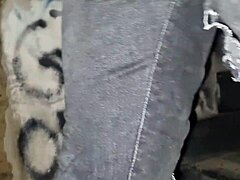 group of muscular swingers rip clothes for public cumshot and cock flashing outside ex's house at wild party