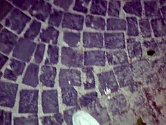 group of muscular swingers rip clothes for public cumshot and cock flashing outside ex's house at wild party