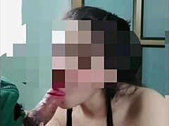 nothing beats my thai girlfriend giving the best homemade blowjob with cum right in her mouth