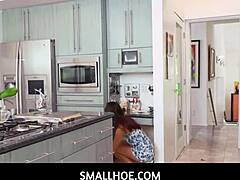 smallhoe tells how tiny 18+ asian beauty mina luxx sucks bfs thick cock after hide and seek game