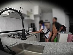 deje una camara escondida en casa de mi vecina ninfomana for doggystyle upskirt action