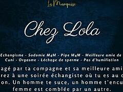 in chez lola the french audio captures a swinging libertin encounter full of european passion
