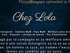 in chez lola the french audio captures a swinging libertin encounter full of european passion