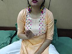 I feel so horny as Indian stepmom fucking my young stepson with orgasm
