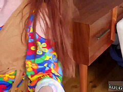 Extreme bondage for nerd teen with domination and rough play. Hatefuck my hippie asshole now!