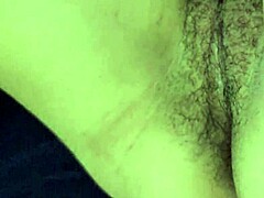 passionate first time creampie with cute chubby latina student in tight hairy pussy close-up