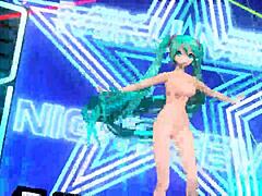 How Does Hatsune Miku Handle Night Fever In Project Diva With Full Nude Mod
