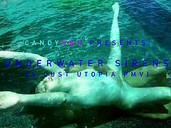 Bold Underwater Sirens In Lusty Pmv Compilation