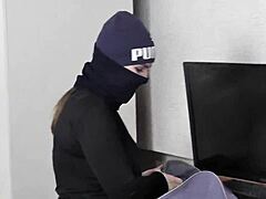 hey i caught this thief and fucked his mouth rough in pov bondage... 😈🔒