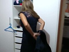 Stepmother dresses for the party, returns excited and strips off everything? Want to see?