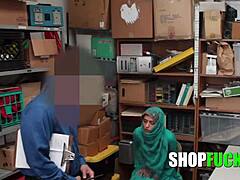 I can't believe I got tricked by that corrupt cop who fucked me hard in the office after catching me shoplifting.