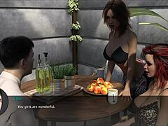 Amateurs engage in playful 69 position during their intimate reunion game