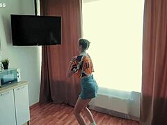 Intense Step Sister Workout With Huge Cock Blowjob Cumshot Facial And Cum In Mouth - Elena Ross Trailer