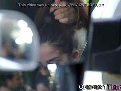 tied up teen 18+ gets her pussy railed hard