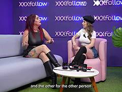 Christy Evans Dominatrix Swinger Fucks Dani Ortiz Before Hard Fucking In XXXFollow Sessions 8!