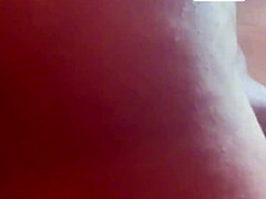 Amateur rides cock intensely in bedroom cowgirl position. Focus on untopping the dick action.