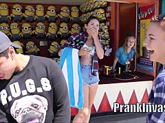 Kissing Prank Compilation That Gone Sexual Easy To Get Girls On L A Hd!