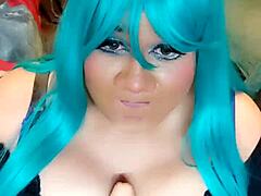 oh gosh im like this super naughty bunny girl riding that cock with my big tits and ass bouncing... um transsexual cowgirl style yknow with cumshot everywhere