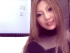 this japanese babe shiho kano ends up sandwiched in a wild threesome with toys and creampie